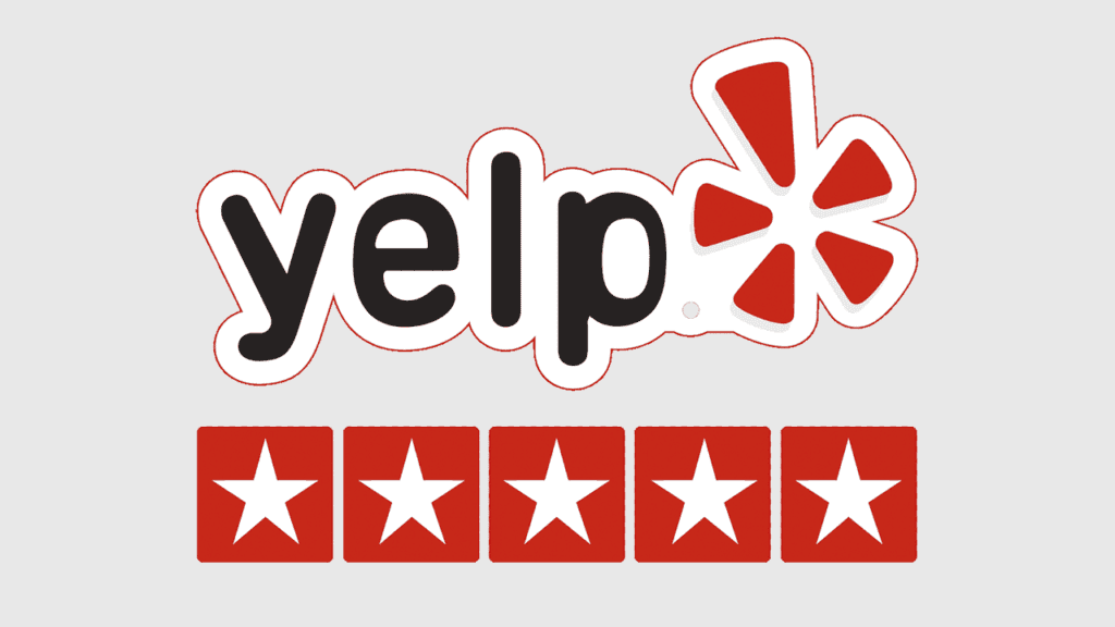 Yelp 5 star reviews